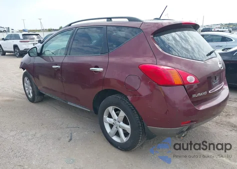 2009 Nissan Murano Sl z USA, uszkodzony, nr VIN JN8AZ18W69W145907